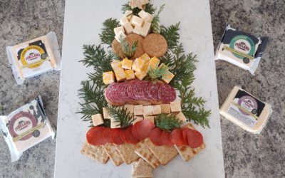 Merry Cheesemas Charcuter-tree Board