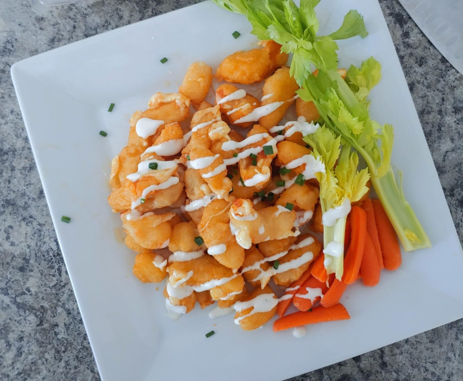 Fried Buffalo Cheese Curds Pineland Farms Dairy