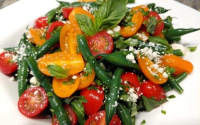 Green Bean Tomato Feta Salad