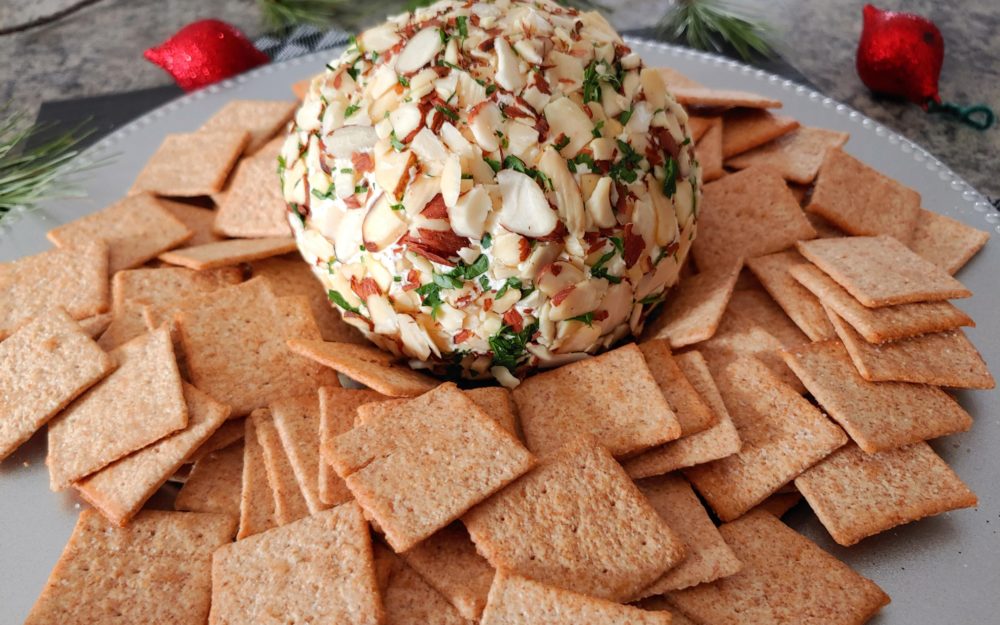 Holiday Cheese Ball Appetizer