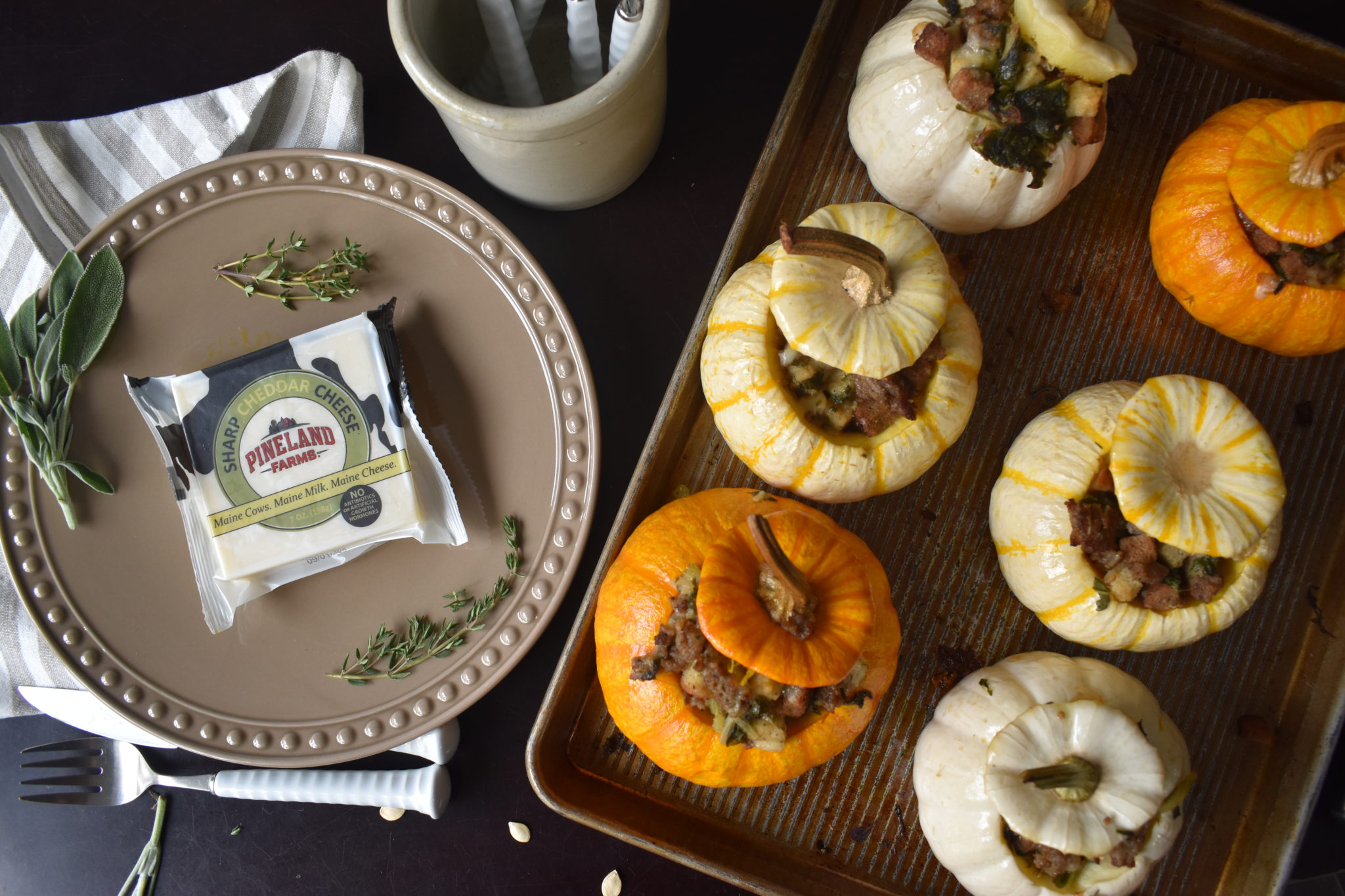 SAVORY STUFFED PUMPKINS Pineland Farms Dairy savory-stuffed-pumpkins-pineland-farms-dairy