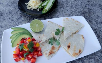 Summer Chicken Quesadillas