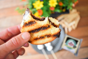 campfire grilled cheese chocolate