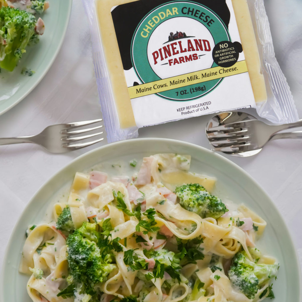 pineland farms cheddar broccoli fettucini